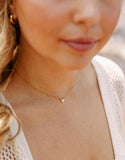 Layering Simple Heart Necklace | Minimalist Heart Pendant | Gold, Silver & Rose Gold