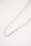 Paperclip Chain Layering Necklace