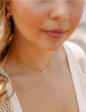 Layering Simple Heart Necklace | Minimalist Heart Pendant | Gold, Silver & Rose Gold