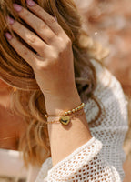 PEI Ball Bracelet w/ Heart