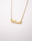 Multi Peak Mountain Necklace | Adventure-Inspired Pendant