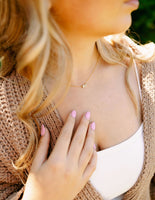 Tiny Mountain Necklace | Minimalist Adventure Pendant