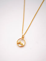 Dainty Mountain Necklace | Minimalist Nature Pendant