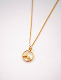Dainty Mountain Necklace | Minimalist Nature Pendant