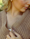 Multi Peak Mountain Necklace | Adventure-Inspired Pendant