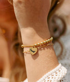 PEI Ball Bracelet w/ Heart