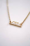 Three Sisters Mountain Necklace