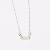 Tiny PEI Map Necklace