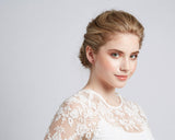 Tie the Knot Rose Gold Knot Earrings for Bridesmaids