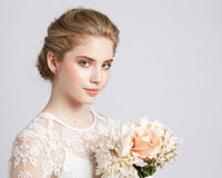 Tie the Knot Rose Gold Knot Earrings for Bridesmaids