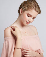 Rose Gold Knot Earrings