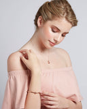 Rose Gold Knot Earrings