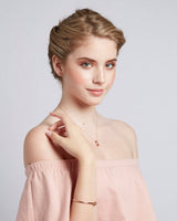 Rose Gold Knot Earrings
