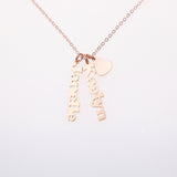 Vertical Name Necklace