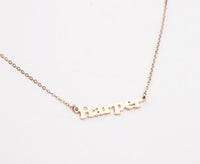 Name Necklace