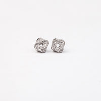 Diamond Knot Earring Gift for Bridesmaid