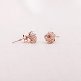 Diamond Knot Earring Gift for Bridesmaid