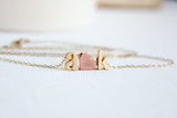 Gold Love Letters Necklace