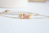 Gold Love Letters Necklace