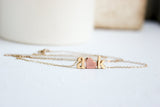 Gold Love Letters Necklace