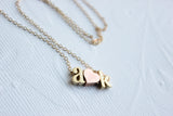 Gold Love Letters Necklace