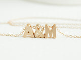 Gold Love Letters Necklace