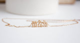 Tiny Letter Love necklace